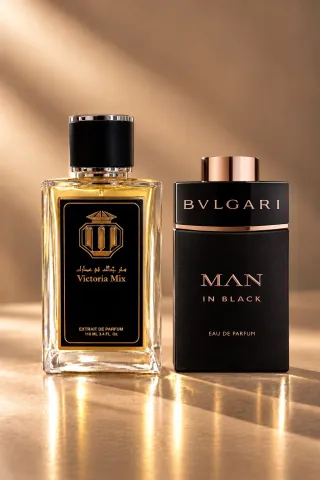 Bvlgari man in black